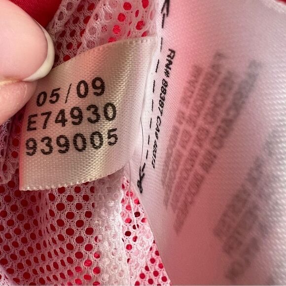 Adidas Windbreaker Jacket Hot Pink Red Athletic Coat Size Large - Picture 9 of 9